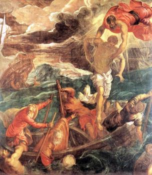 雅格佈 羅佈斯提 丁托列托 St Mark Saving a Saracen from Shipwreck